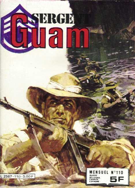 Scan de la Couverture Sergent Guam n 110